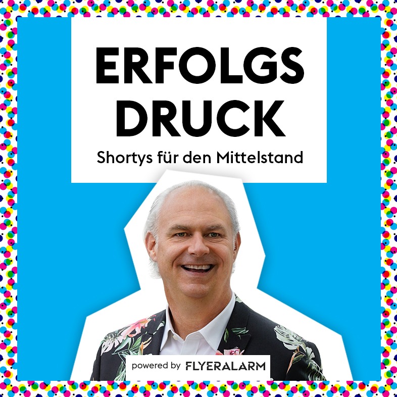 Nils von FLYERALARM im Podcast: Erfolgsdruck - Storys aus dem Mittelstand